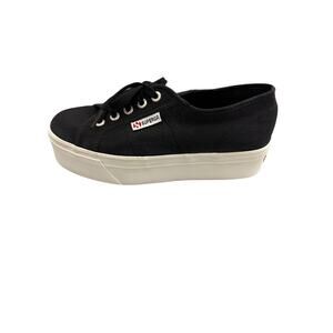Superga 2740 Platform Sneakers – Black Avorio (Size 37.5 / US Women’s 7) NWOB